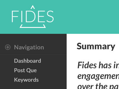Fides Startup Weekend UI