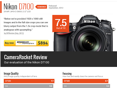 Camera Rocket Launch benchmarks camera compare launch product ui web