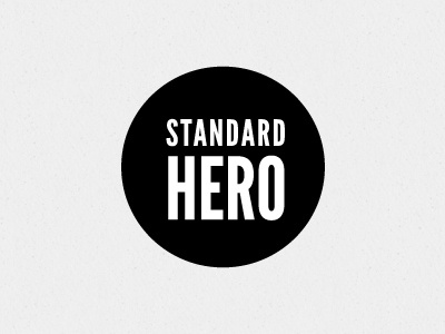 Standard Hero Logo Concept