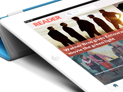 Reader Redux app google ios ipad reader ui