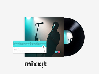 Mixkit Music design designer free music music player website