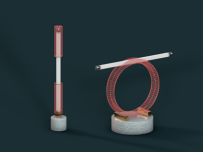 Mesh lamp concept