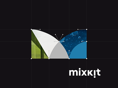 Mixkit Brand Exploration branding branding and identity branding design design identity design logo mixkit typography vector