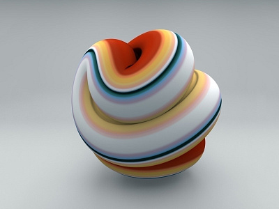 Abstract 3D Swirl abstract c4d cinema4d colour swirl