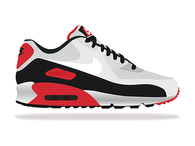 Nike Air Max vector illustration illustration nike sneaker