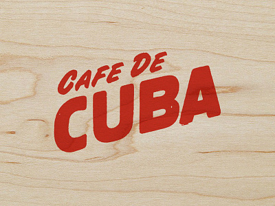 Cafe de Cuba - Cafe Logo cafe cuba logo red