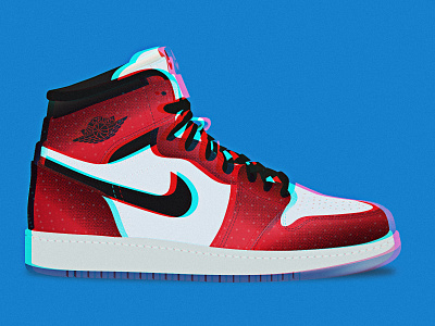 Air Jordan 1 "Origin Story" illustration nike spider man