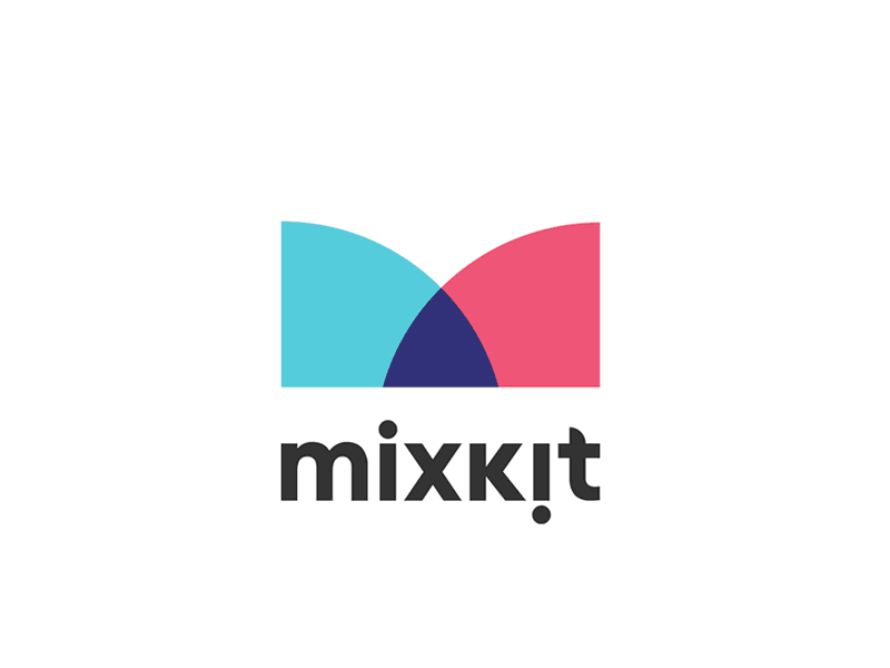 Mixkit Identity Design animation branding branding and identity branding design design designers gif identity design logo logo design logo type typography