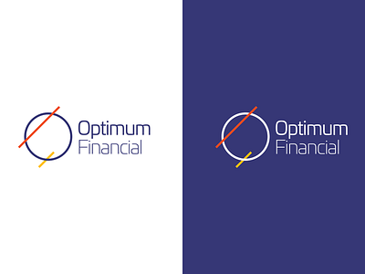 Branding for Optimum Financial blue brand and identity branding branding and identity branding design design logo