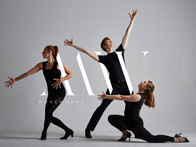Moveworks Brand Integration branding branding and identity branding design dance dance studio design logo typography