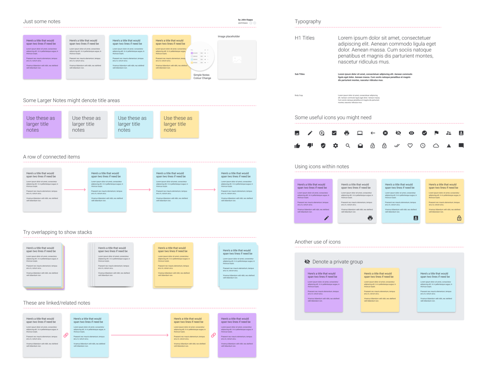 presentation notes figma