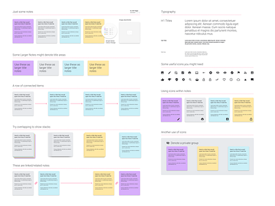 Free to download Figma Notes Template design download figma figmadesign file graphic design notes template ui