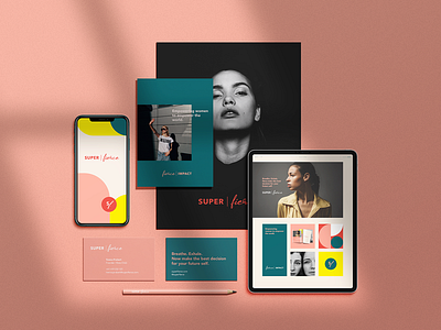 Super Fierce Branding Overview branding branding and identity branding design design logo mockup typography women women empowerment