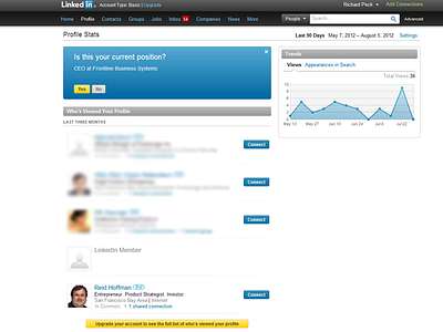 LinkedIn find linkedin users