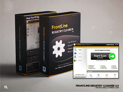 Frontline Registry Cleaner 2.0 2.0 box cleaner frontline registry software