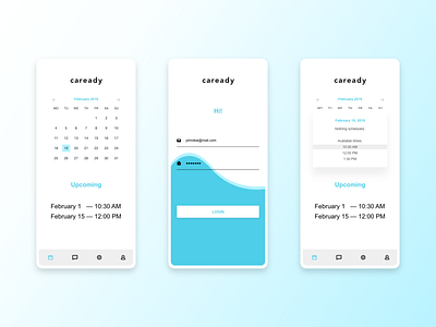 caready iOS design