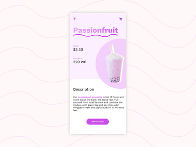 Bubble Tea app boba tea bubble tea design mobile app design tea ui ux