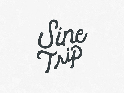 Sinetrip branding handlettering lettering logotype type typography