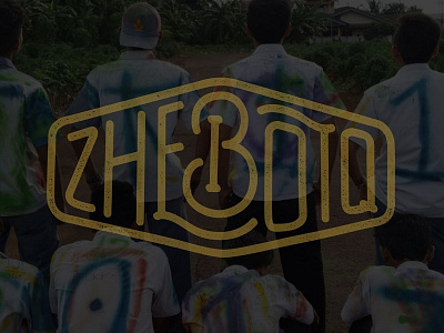 Zhebot-Q Logotype branding handlettering lettering logotype type typography