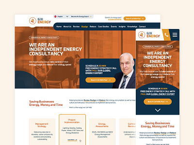 Website Redevelopment energy website design website redesign wordpress