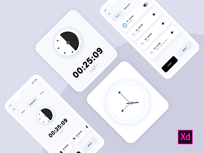 Clock App UI/UX