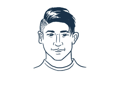 Soccer Player Portrait: Pulido