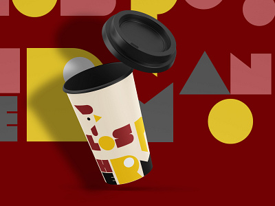 LOS POLLOS HERMANOS CUP DESIGN advertising brand brand identity branding design editing flat illustrator logo photoshop typography web