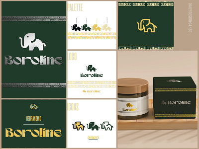 Boroline Rebranding advertising boroline brand guidelines brandguide branding brandingdesign design font icon illustrator logo logotype photoshop typography