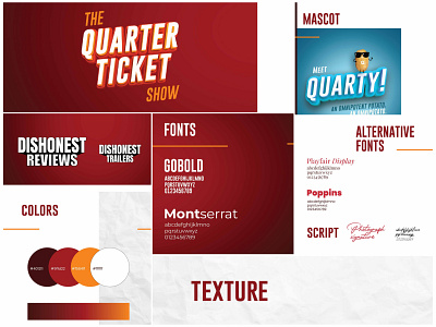 The Quarter Ticket Show ( Brand Guidelines )