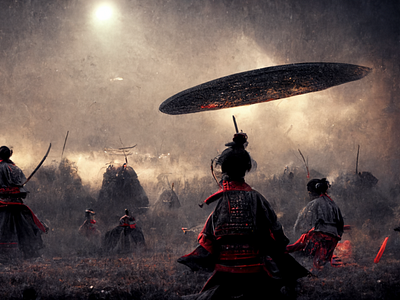 Ninja War with UFOs