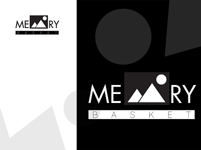 Memory Basket logo advertising branding design editing icon illustration illustrator logo minimal photo photography photoshop typography ui vector web website