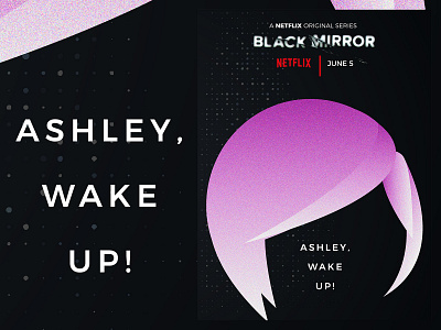 Rachel, Jack and Ashley Too black mirror blackmirror design grain grain texture illustration minimal minimal poster minimalism minimalist netflix photoshop pink poster vector web