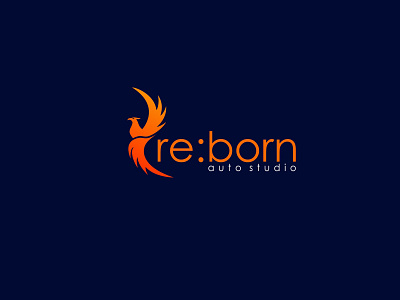 Re:Born logo birds branding design icon identity logo logo mark logodesign mark phoenix vector