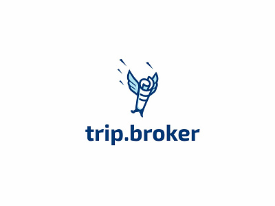 Trip Broker logo branding design designer icon identity logo logo mark logodesign mark trip vector