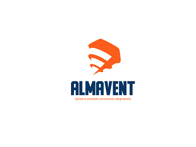 Almavent logo branding design identity logo mark vector vent