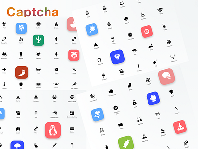 Captcha Icons (Character Design ) captcha categories category category app category icons category page characterdesign characters iconography icons icons pack icons set