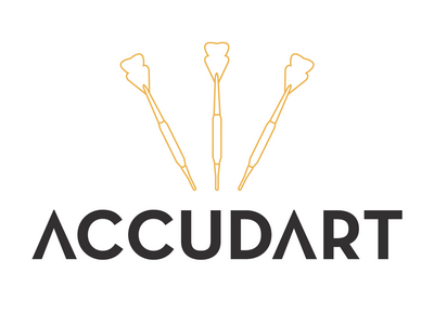 Accudart Redesign branding darts illustration logo logotype