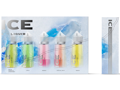 Ice multipack branding design package design