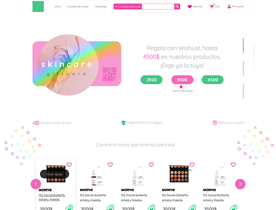 makeup app design graphic design ui ux