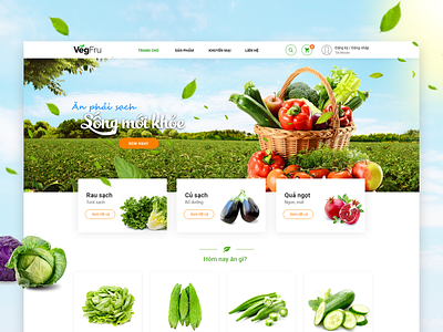 Fresh vegetable website ecommerce fresh vegetable haidat uidesign website design