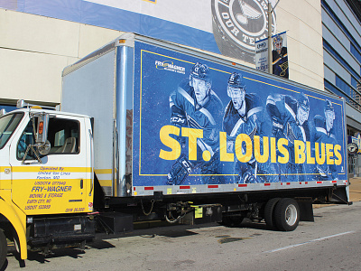 St. Louis Blues Equipment Truck