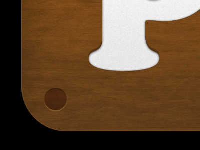 iPase Icon icon iphone texture wood