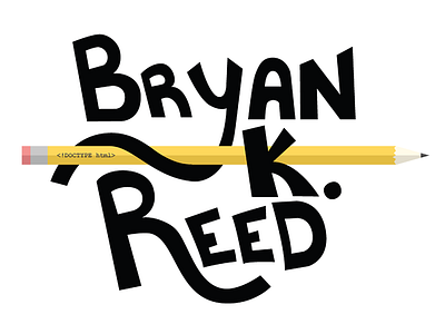 bryankreed.com brand custom designer illustrator logo portfolio type vector website