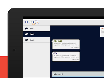 Hi-Tech Chat app android app chat app