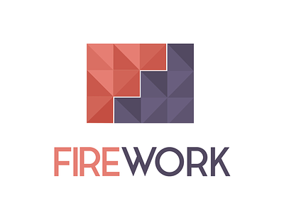 FireWork logo logo logotype