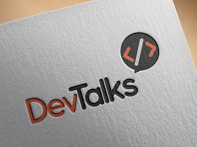 DevTalks Bauru Logo branding logo