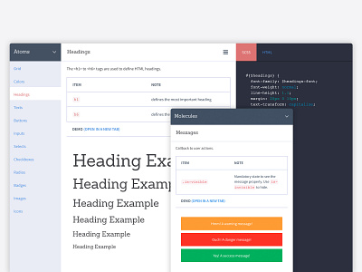 X2 Design System atomic design component library design system style guide ui