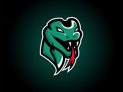 Snake character design esports icon illustrated logo illustration logo snake vector