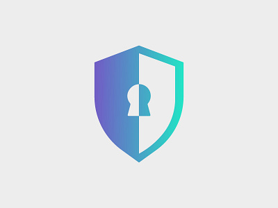 Security Company Icon Variation badge branding design flat icon illustration logo simple vector
