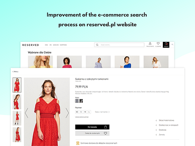 Reserved e commerce research ux website